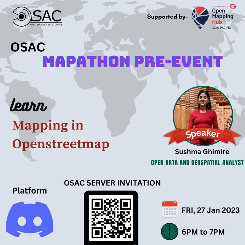 OSAC Mapathon Pre-Event 2023